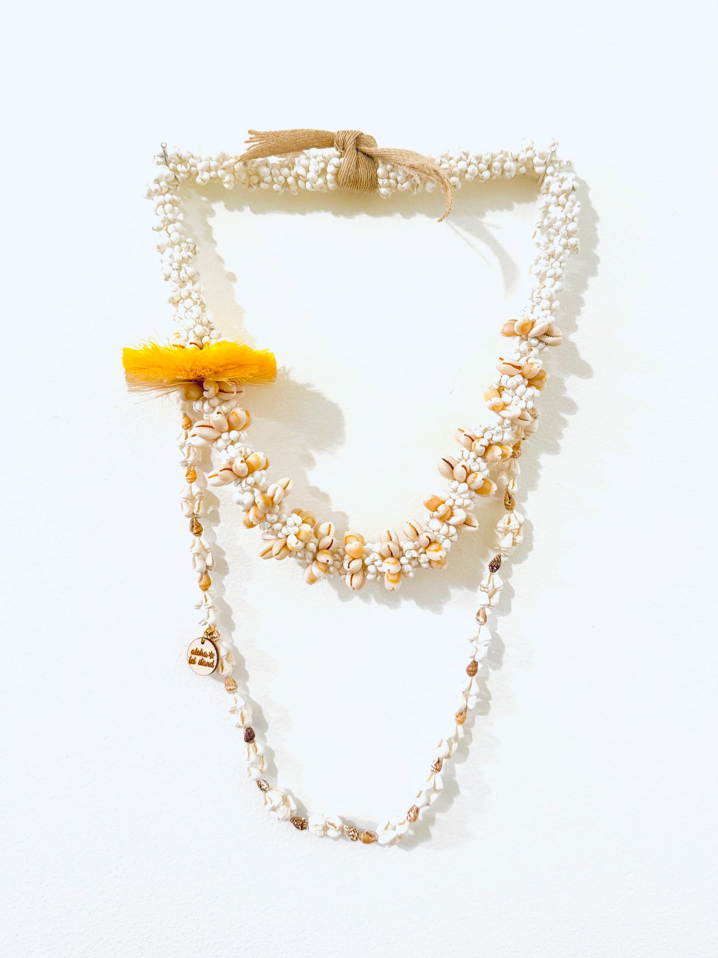 KEIKI LEI - Yellow + White