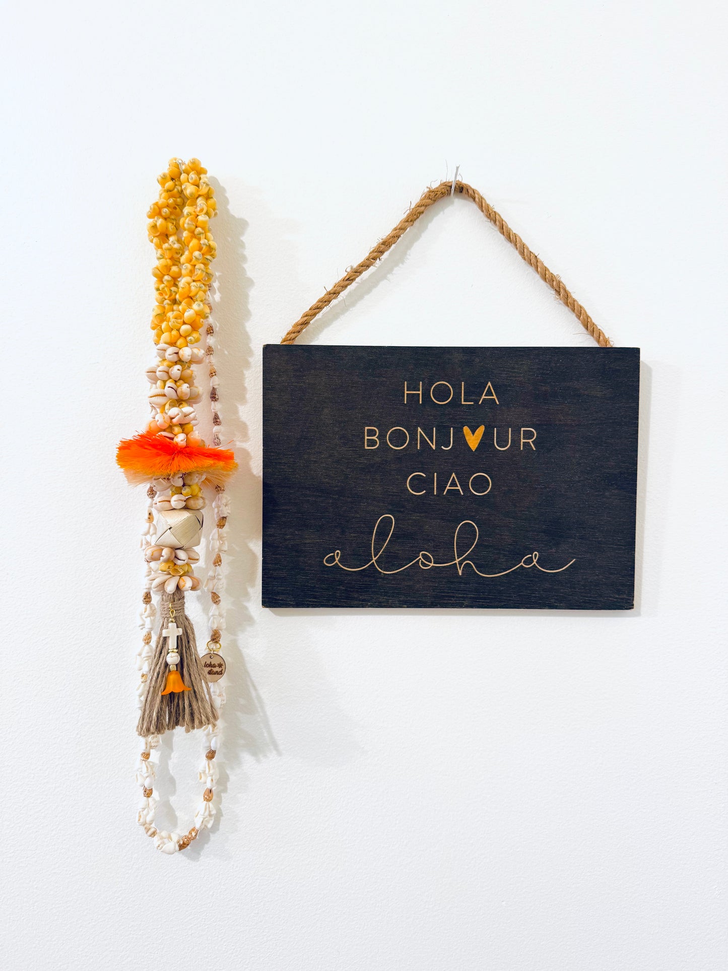 HALE CHARM - Orange + Cross