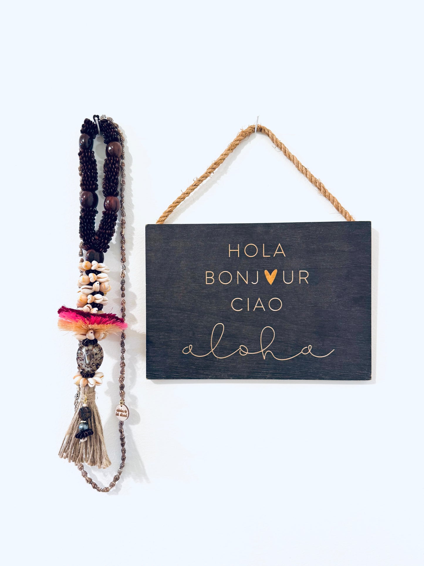 HALE CHARM - Maroon + Hibiscus