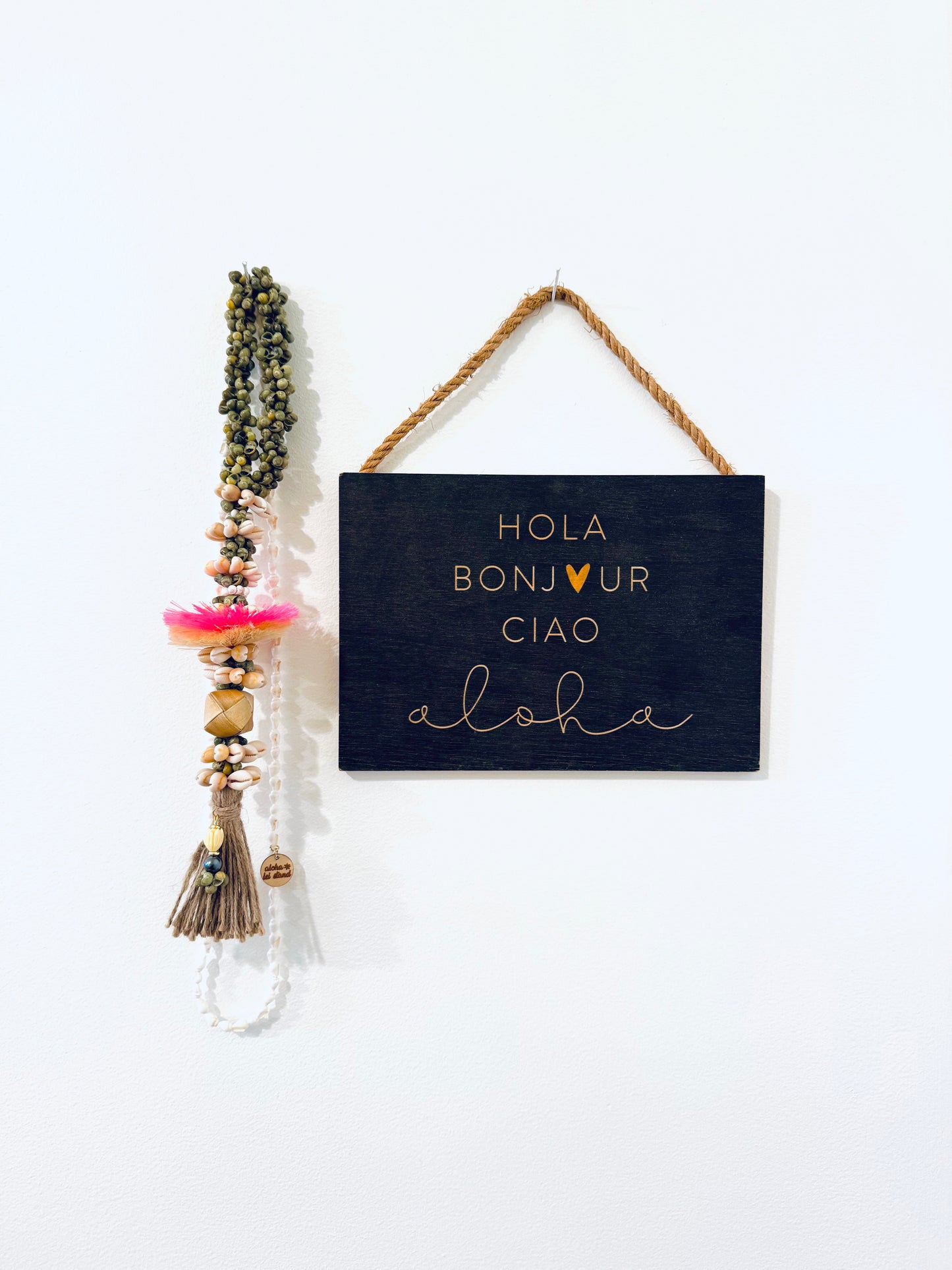 HALE CHARM - Pink + Pikake