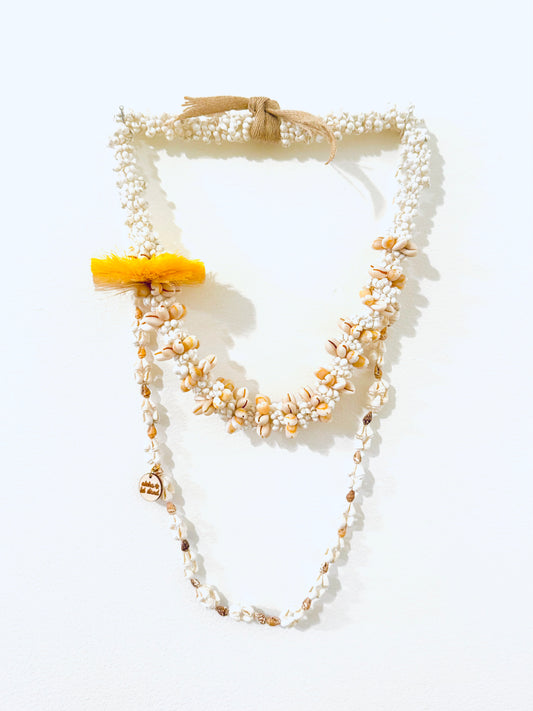 KEIKI LEI - Yellow + White