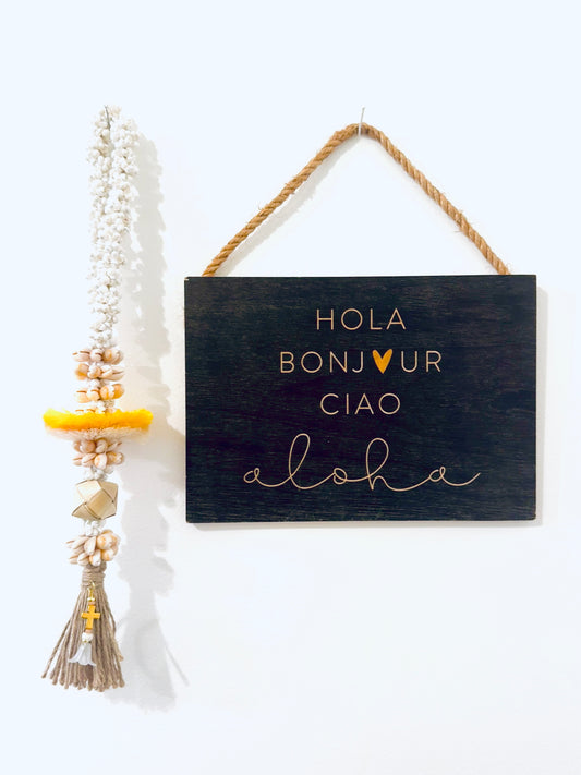 HALE CHARM - Yellow + Cross